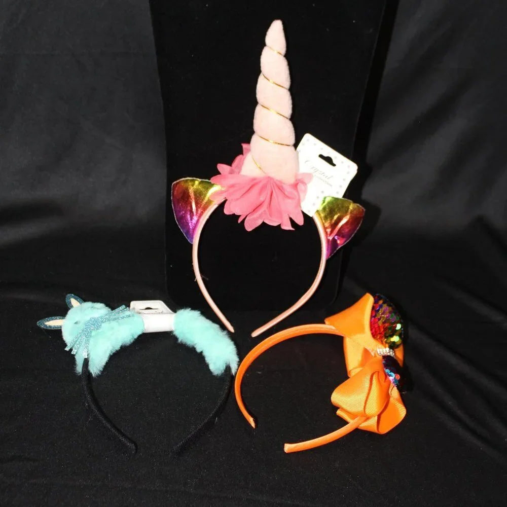 NWT Three Girls Headbands